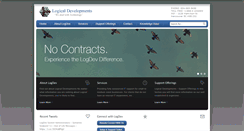 Desktop Screenshot of logdev.com